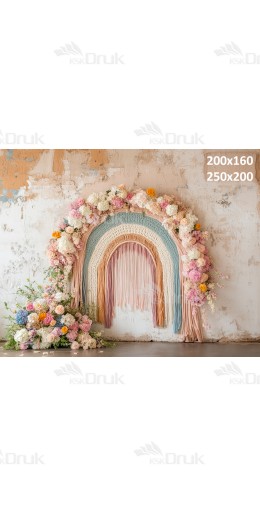 Tło fotograficzne Boho 3298